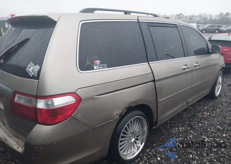 2007 Honda Odyssey Touring from USA, damaged, VIN 5FNRL38807B058602